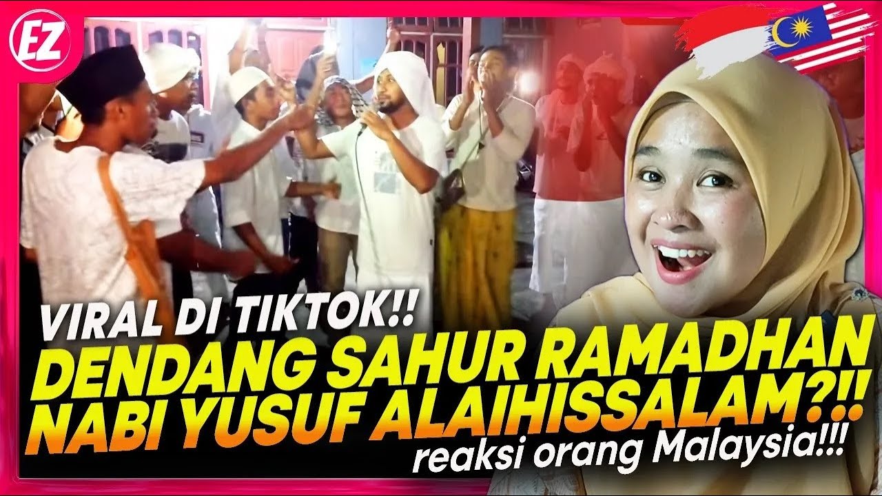 🇮🇩 MERINDING!!😱😍 DENDANG SAHUR RAMADHAN VIRAL TIKTOK?! || 🇲🇾 REACTION