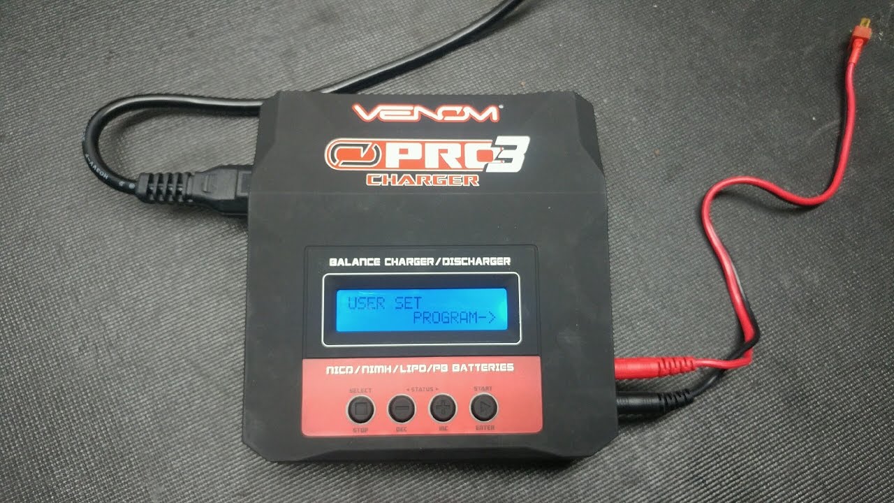 How to Use The Venom PRO 3 Charger - YouTube