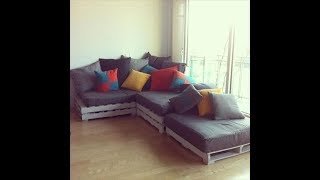 【DIY】自分の部屋にあった「ソファ」をハンドメイドしてお洒落に♡～Handmade "sofa" that was in my room.