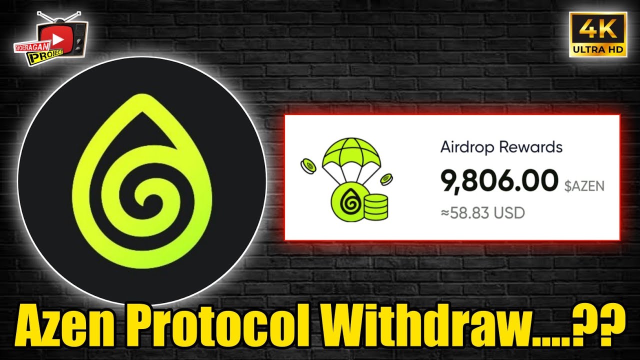 Azen Protocol Update Apakah Bisa Di Withdraw..? - YouTube