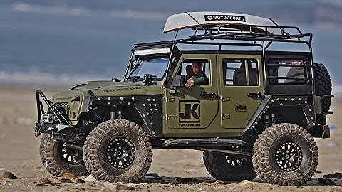 Xtra Speed Jeep New Body SCX10 II JK Rubicon First run Beach Run_#