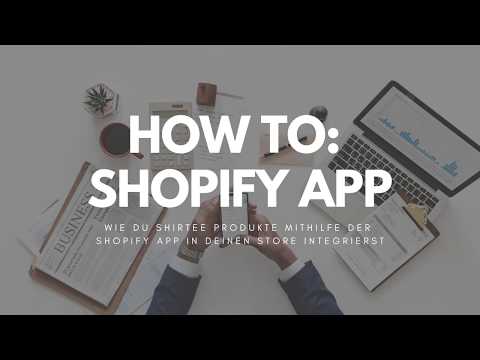 Shopify - Shirtee App - Connection Tutorial