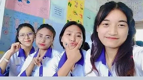 Vlogging with my classmates#Nursi...  students # /...