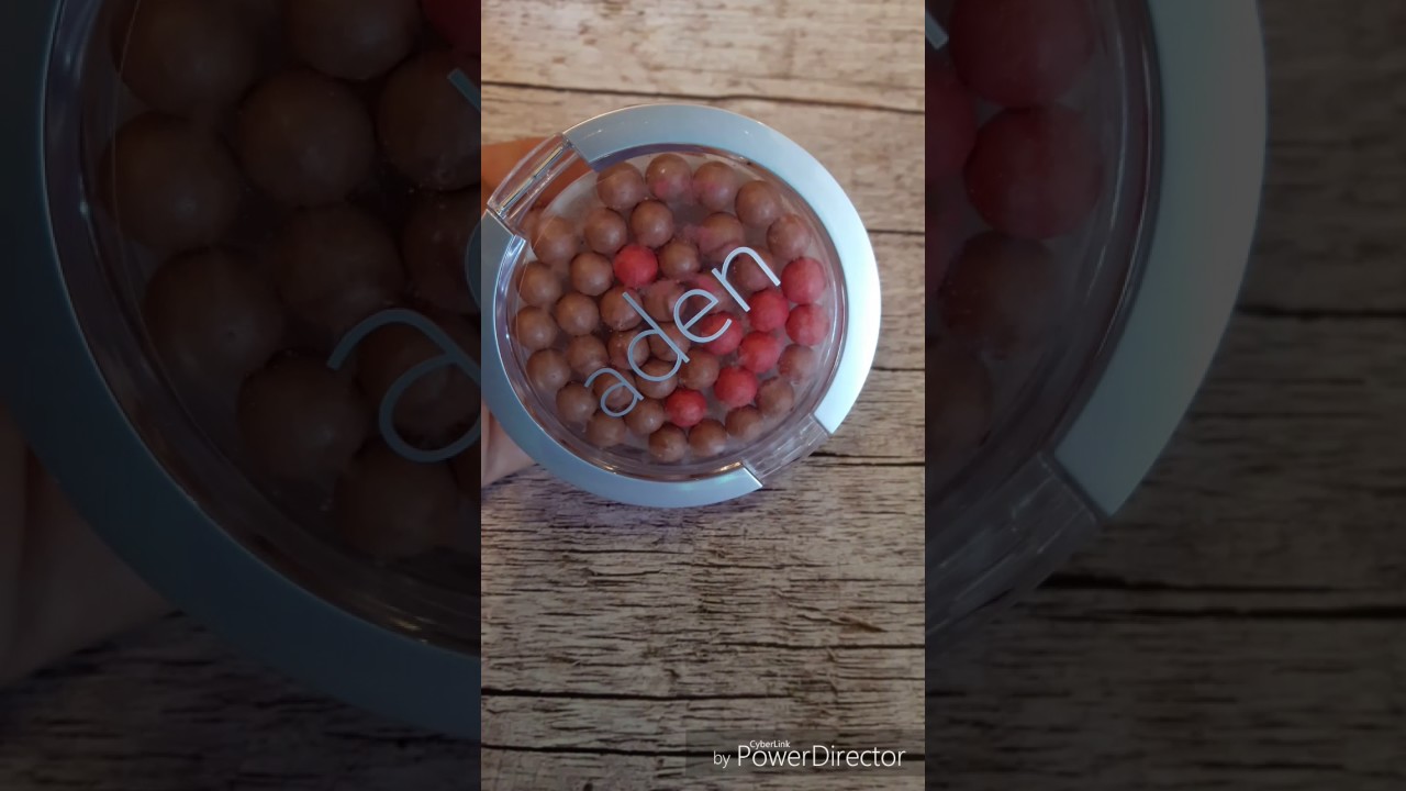 Обзор румян/бронзатор для лица "Aden"