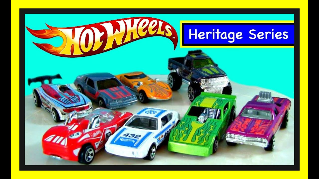 Hot Wheels Heritage Series Cars for 2016! 