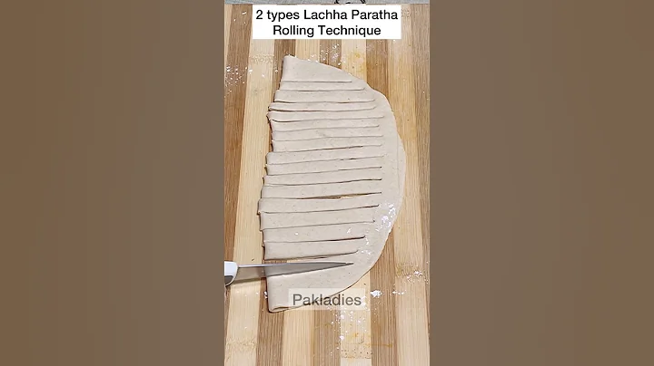 2 New Styles of Lachha Paratha Technique | Whole wheat Paratha | Easy Paratha #shorts #ramadan