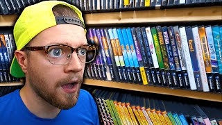 I found a WALL of GameCube Games!