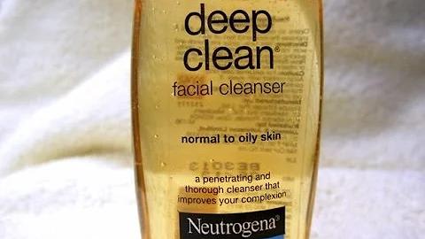 NEUTROGENA DEEP CLEAN FACIAL CLEANSER || REVIEW & FIRST IMPRESSIONS