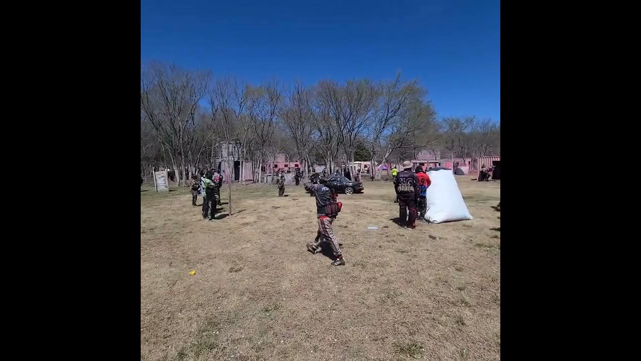 Black Hawk Down 2022 Official Paintball Forney, TX (Goon Taunting Blue
