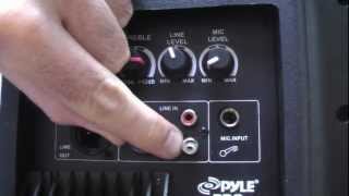 Pyle Home PDWR51BTWT 5.25″ Indoor/Outdoor Wall-Mount Bluetooth Speaker System Pyle-Pro PPHP1098A 600 Watt 10'' Loud speakers review