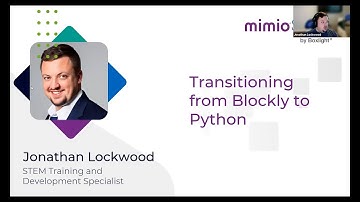Transitioning from Blockly to Python with Jonathan