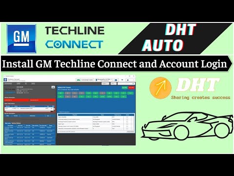 Install GM Techline Connect and Account Login | dhtauto.com