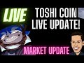 📉 Toshi, Bitcoin &amp; Ethereum Update: Volatility Incoming?