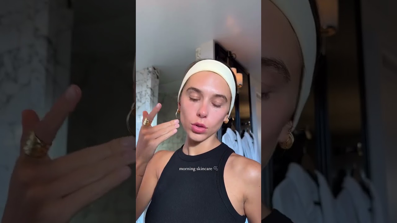 morning skincare routine