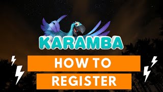 How to Register on Karamba
