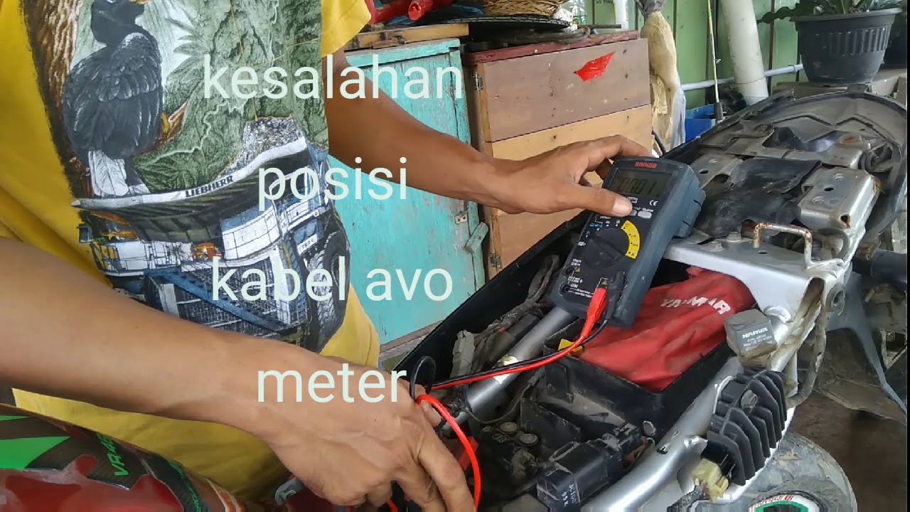 lampu indikator vixion lama berkedip-kedip