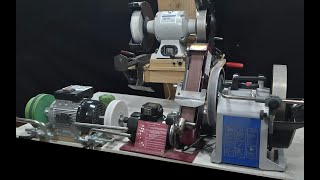 Comparison Of 4 Grinding Machines For Wood Turners