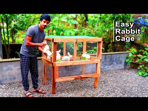 Video: How To Make A House For A Rabbit