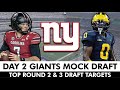 New york giants round 2  3 nfl mock draft  top day 2 giants draft targets for 2024 nfl draft