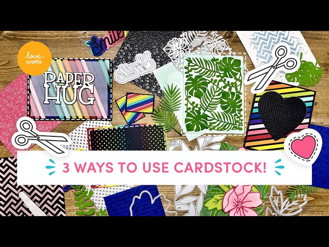 5 Fun Ways to Use Cardstock and Scrapbooking Paper – Cardstock