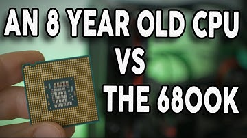 8 YEAR OLD CPU Vs. The Newest I7-6800k - How much of a DIFFERENCE is there for GAMING?