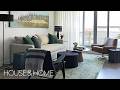 Interior design a builderbasic condo gets a designer facelift with clever decorating