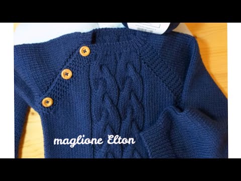 Video: Come Lavorare A Maglia Un Maglione Per Un Bambino