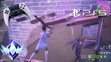 PS5 Chapter 6 UNREAL Ranked Reload Gameplay + BEST Controller Settings For Fortnite (4K 120FPS)