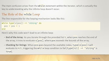 Understanding Infinite Loops in Lua: Why Your Stateless Iterator Isn