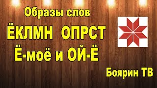 Что значит ЁКЛМН, ОПРСТ, Ё моё, Ой Ё, Образы слов