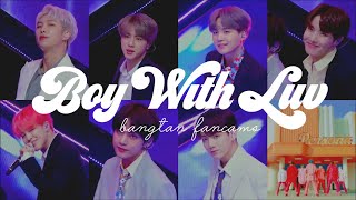 BTS (방탄소년단) ‘Boy With Luv’ Fancams COMBINED (7 in 1)