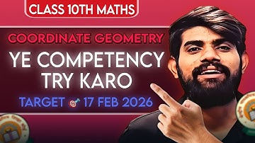 Competency Based Question | Coordinate Geometry | Ch 7 Maths Class10 | Board 2026