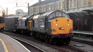 Rare and strange freight movements in Preston 22/11/13