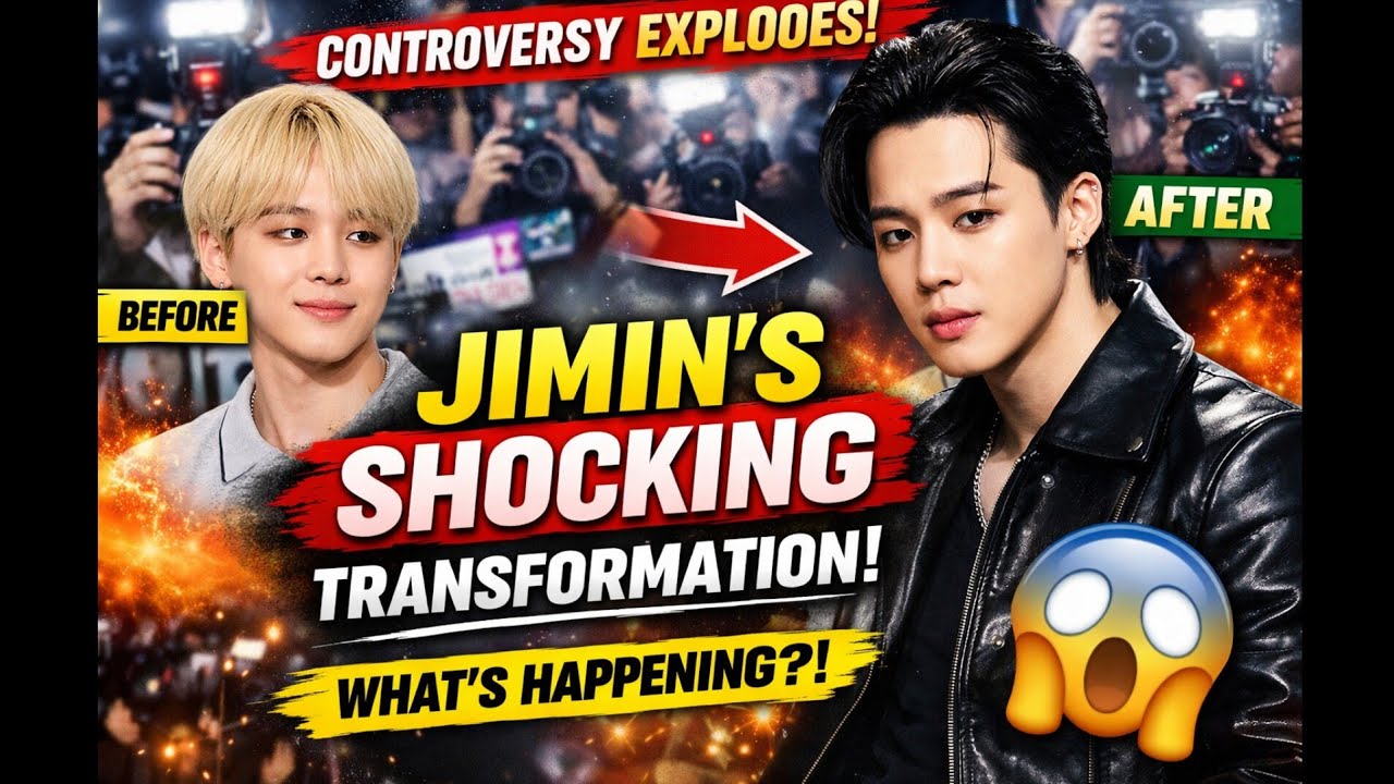 😱 Millions of Fans Shocked! Jimin Drops a New Look in the Middle of Controversy