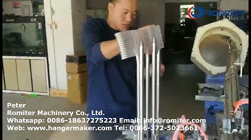 How to Operate Plastic Hanger Metal Hook Inserting Machine for Poland Customer