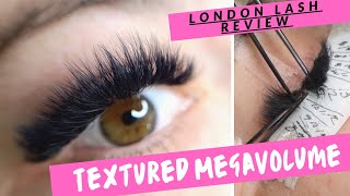 Feathered-Textured Megavolume Lash Extensions || London Lash Review