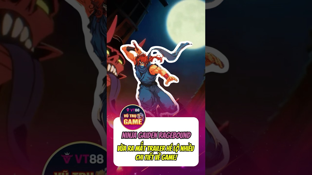 Ninja Gaiden: Ragebound vừa ra mắt trailer ấn tượng về game! 