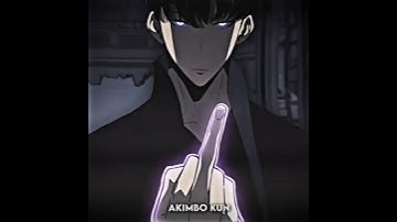 Middle Finger Mindset - Garou X Sung Jin-Woo | One Punch Man X Solo Leveling Edit | #onepunchman