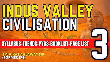 Indus Valley Civilisation Ancient India UPSC History Optional Syllabus PYQ Trend, Book Vikas Ahlawat