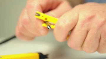 How to Terminate a Keystone Shielded Jack