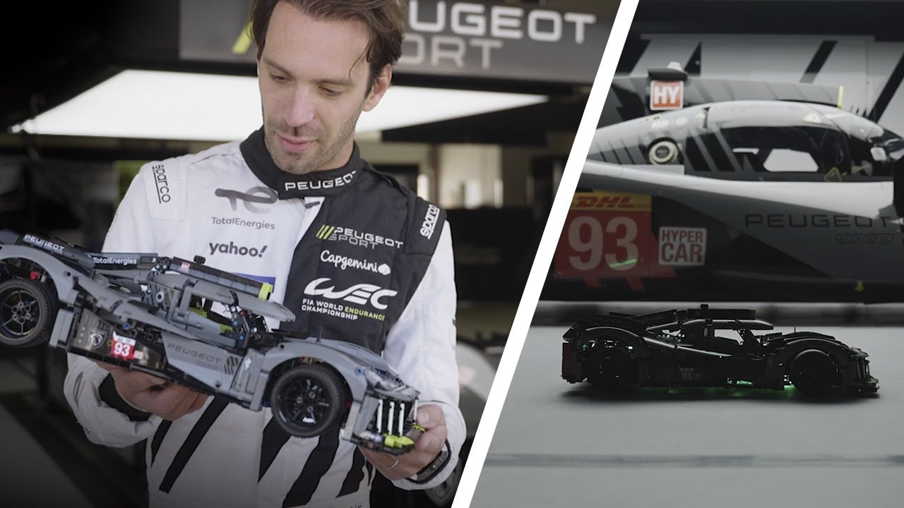 Here's how they made the Lego Peugeot Le Mans car