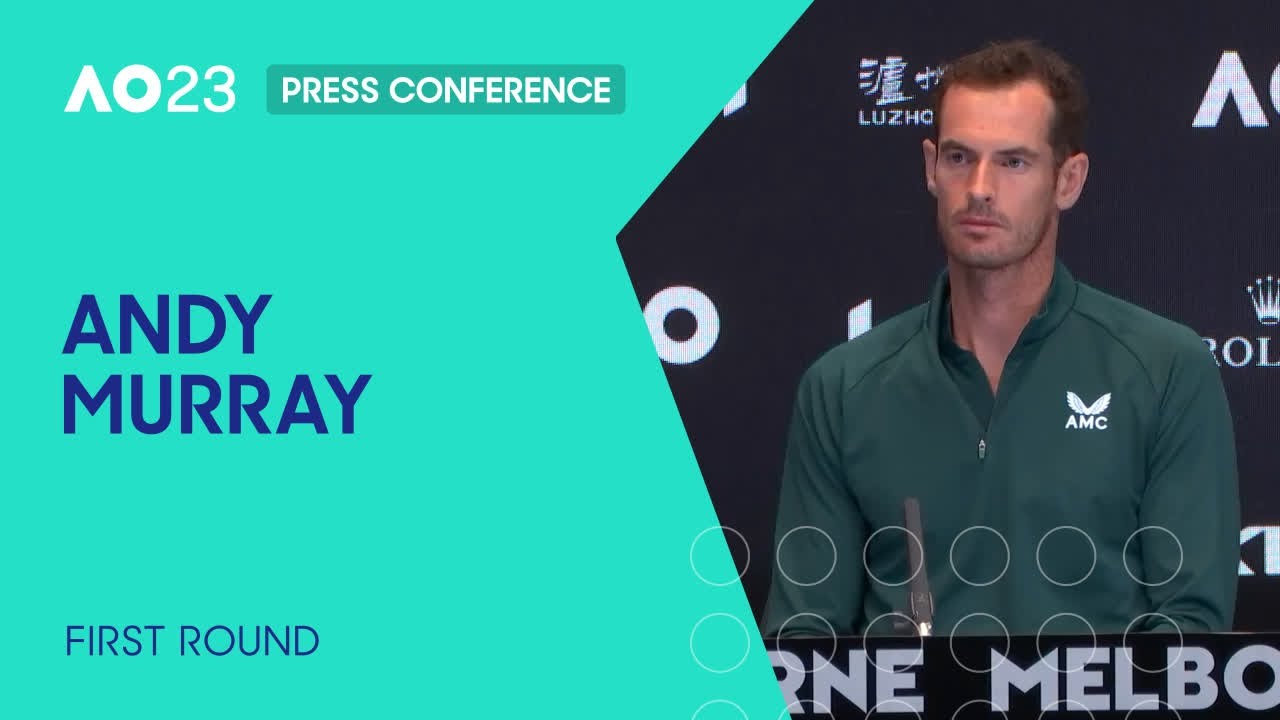 Andy Murray Press Conference Australian Open 2023 First Round