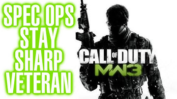 Call of Duty Modern Warfare 3 Spec Ops - Obstacle Course - Stay Sharp - Veteran