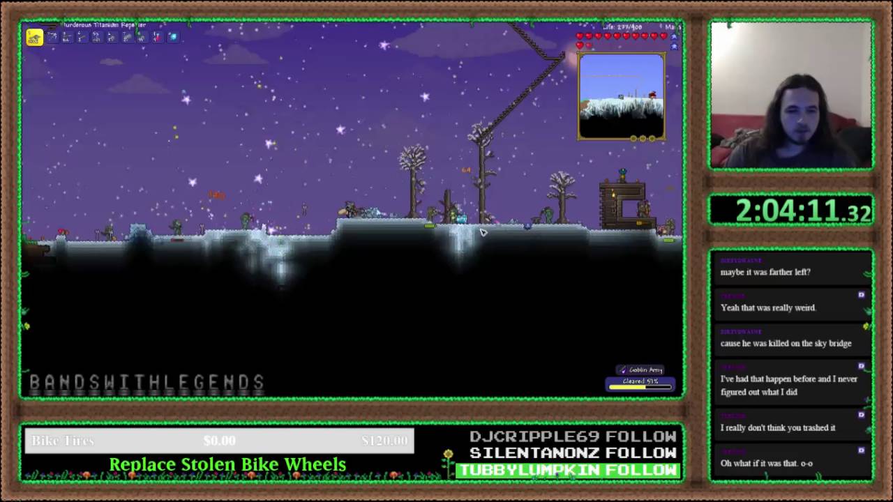 Terraria World Record Expert Moon Lord sub 430 [Speedrun] (Part 9