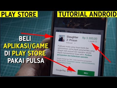 Cara Beli Aplikasi/Game di Play Store Pakai Pulsa. 