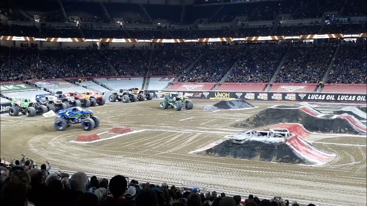 Monster Jam Detroit March 2023 Show 2 Racing Final YouTube