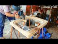 Building a marine double glazed window frame from timber - Project Brupeg Ep. 200!