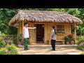 CEO Trieu Quyet helps a young homeless woman renovate an abandoned house in the forest.