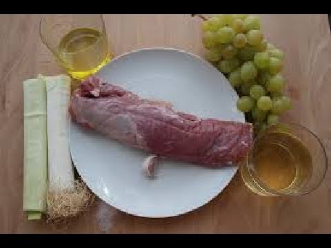 Video: Cómo Cocinar Cerdo Con Uvas
