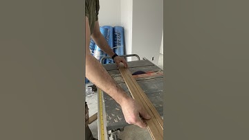 How to cut around objects installing engineered flooring!